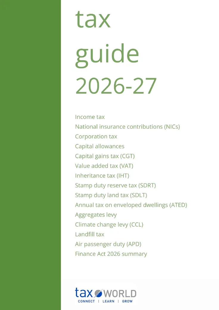 Tax Guide 2026–27